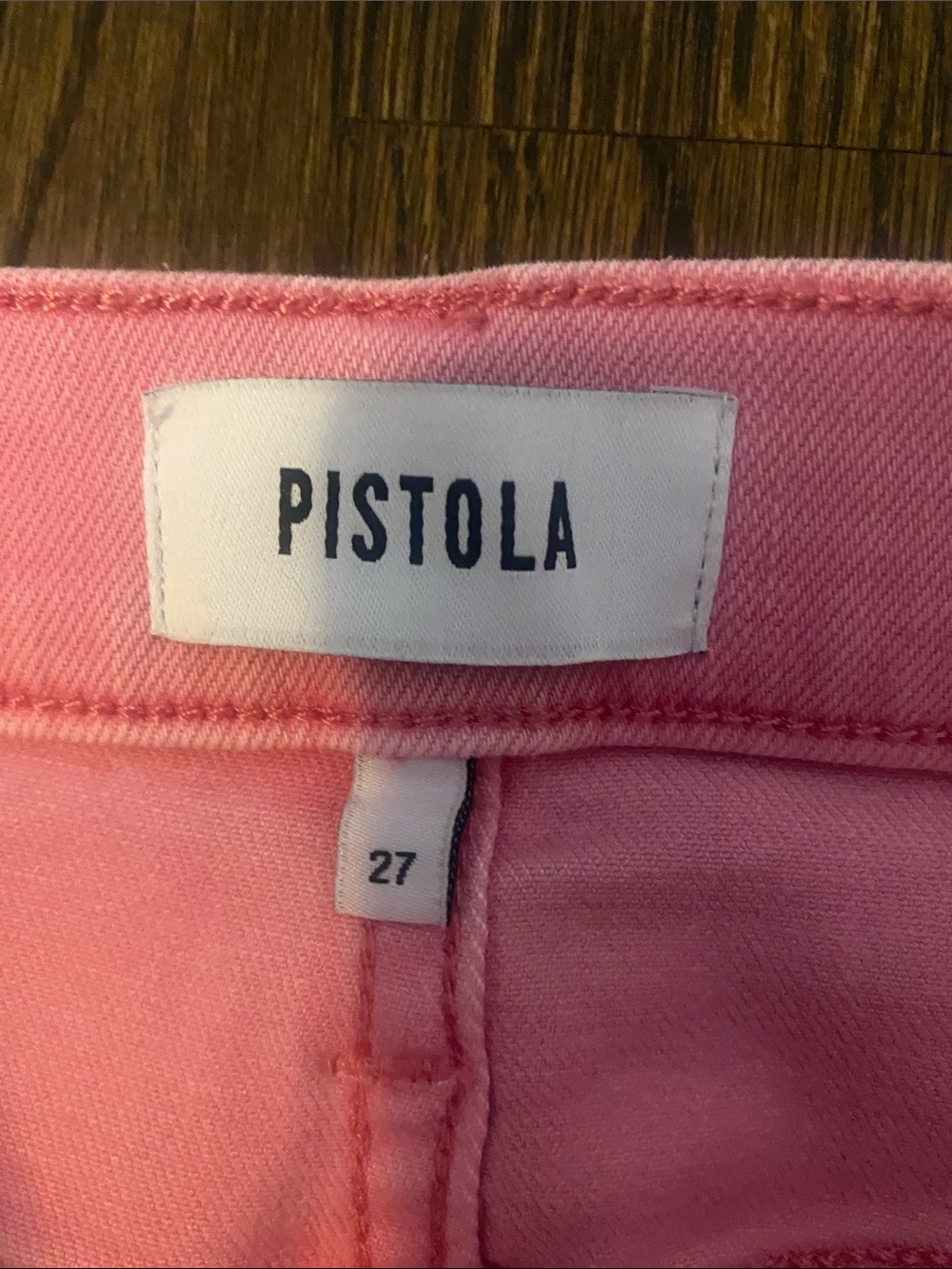 pistola Pink High-Rise Flare Jeans - Picture 2 of 4